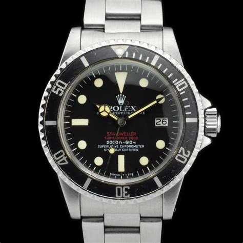 rolex double red sea dweller for sale